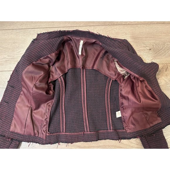 Willow and clay tweed military blazer jacket XS - Picture 10 of 11